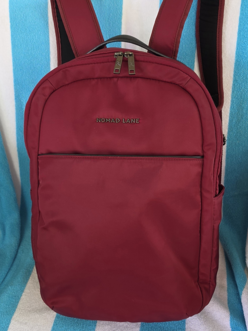 EUC Nomad Lane Ikigai Backpack in Burgundy, Men, Women, Work, Travel